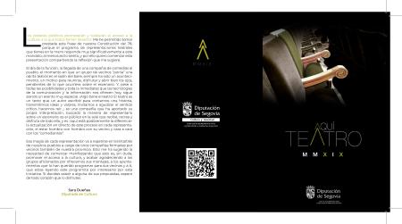 Imagen Valseca y Otero de Herreros serán los primeros municipios en disfrutar de la nueva edición de Aquí Teatro